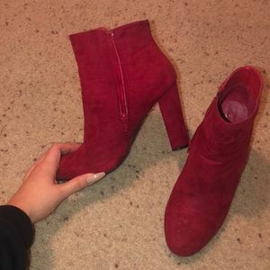 Sold! Red booties